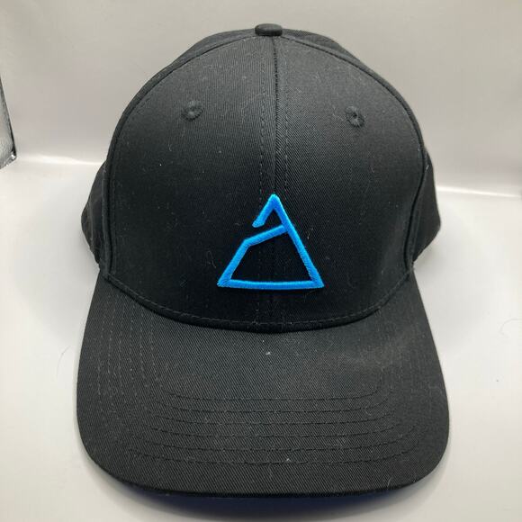 Renoun Pro Black Logo Adjustable Snapback Baseball Hat Ski Outdoors Snowboard - Picture 2 of 8